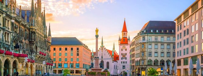 Trip Andorra Stadt Urlaub - München - Lebensqualität par excellence – bietet München und Umgebung. Das, wissen definitiv alle, die schon als „Münchner Kindl“ das Licht der Welt erblickt haben. Ob einheimisch oder zugereist, dem lässigen gemütlichen Charme entwischt man nicht. Die Biergartenkultur kommt gut an, Grillen und Picknicken an der Isar oder im Englischen Garten gefällt, und macht Lust auf Wiederholung. Die beliebtesten Orte für München Ferien, locken mit besten Angebote für Hotels und Ferienunterkünfte mit Werbeaktionen, Rabatten, Sonderangebote für München Urlaub buchen. Reisedaten eingeben und Hotel Flug Mietwagen Attraktionen Taxis für eine München Reise flexibel buchen. Sollten sich die Pläne ändern, sind viele der Unterkünfte und Zimmer in München kostenfrei stornierbar.